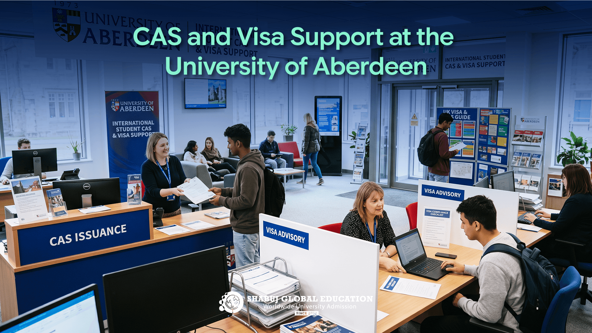 CAS and Visa Support at the University of Aberdeen