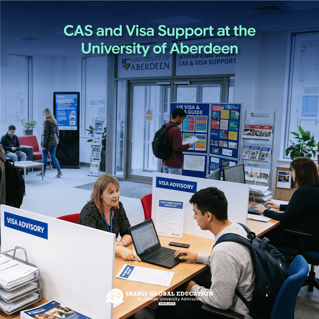 CAS and Visa Support at the University of Aberdeen